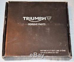 Kit chaîne d'origine TRIUMPH STREET TRIPLE 675 / R 2013/2016 T2017280 neuf
