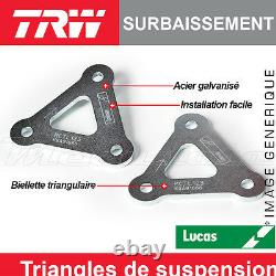 Kit de Rabaissement TRW Lucas 30 mm Triumph 675 Str. Triple, R (L67LR) 2015