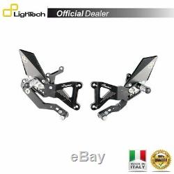 LIGHTECH FTRTR004 Marchepieds Réglable Triumph 765 Street Triple Rs 2017-2018