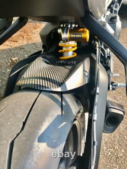 Leche Roue Rear Hugger Triumph Street Triple 765 Rs 2023 2024 2025 Carbone Mat