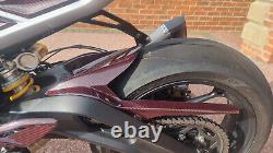 Leche Roue Triumph Street Triple 765 S Rs 2021 2022 2023 2024 Carbone Rouge