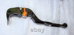 Leviers Repliables Frein Embrayage Triumph Street Triple 2007 2008 2009 Noir Or