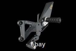 Lightech Triumph Street Triple 675 13-16 Rearset / Pliable Repose-Pieds