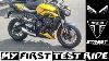 My First Ever Test Ride Triumph Street Triple 765rs