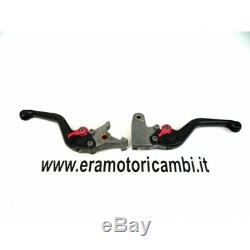 Paire Leviers Embrayage/Frein Ergal Réglable Triumph Street Triple 675 2010