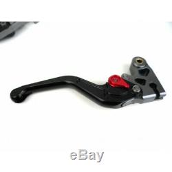 Paire Leviers Embrayage/Frein Ergal Réglable Triumph Street Triple 675 2010