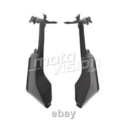Paire de flancs de réservoir Carbone Triumph Street Triple 765 2023- Vernis
