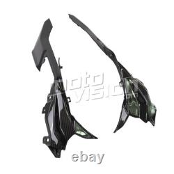 Paire de flancs de réservoir Carbone Triumph Street Triple 765 2023- Vernis