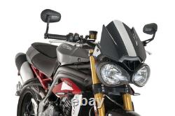 Pare-Brise Sport Puig Look Carbone Triumph Street Triple 765/R/RS 17 19