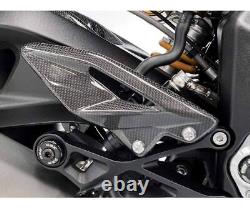 Protections De Talon Carbone Brillant Dbk Triumph Street Triple 765 S 2017 2023