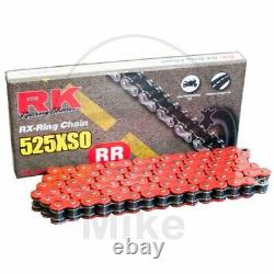 RK X-Ring Rouge 525XSO/116 Chaîne Rivet Triumph 675 Street Triple R 2009-2010