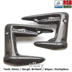 RSR Moto Triumph 675 Street Triple 100% Carbone Caches Radiateur 07-12