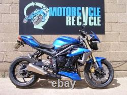 Radiateur Triumph Street Triple 675 avec bouchon 2013 à 2016 B318