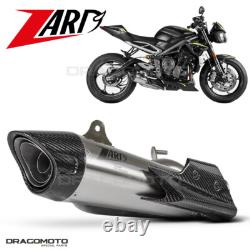 STREET TRIPLE 765 TRIUMPH 2022 ZARD Pot échappement RC CC ZTP095S10SCR