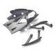 Set Poignées Passager Noir Original A9758340 Triumph Street Triple R / Rs / S