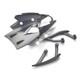 Set Poign&eacute;es Passager Noir Original A9758340 Triumph Street Triple R / Rs / S