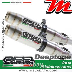 Silencieux Pot d'échappement GPR TRIUMPH Street Triple 675 2010