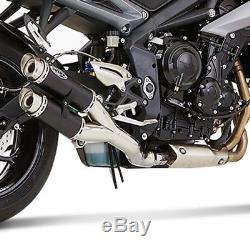 Silencieux Shark Track 1000 Triumph Street Triple 13-16