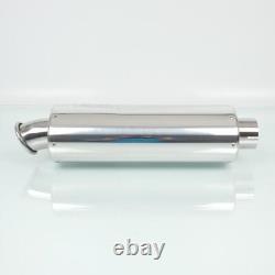 Silencieux d échappement Viper pour moto Triumph 675 Street Triple 2008 à 2015