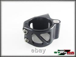 Strada 7 Racing CNC Pince Sur Poignée Barres Triumph Street Triple 50mm Rouge