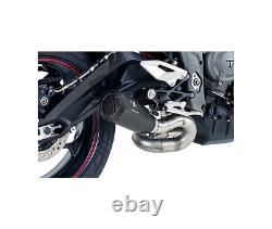 TRIUMPH 765 STREET TRIPLE / R -17/20- SILENCIEUX Echappement MK2 BLACK IXRACE
