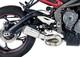 Triumph 765 Street Triple R 2017-2020 Silencieux &Eacute;chappement Mk2 Inox Ixrace At4