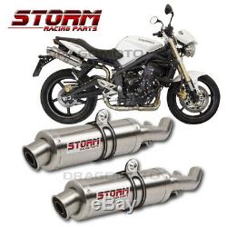 TRIUMPH STREET TRIPLE 2007-2012 STORM By MIVV Exhaust GP