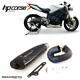 Triumph Street Triple 2009 2010 Pot échappement Hp Corse Noir Evoxtreme Approuvé