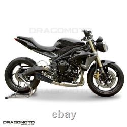 TRIUMPH STREET TRIPLE 2013 2014 Pot échappement HP CORSE Noir EVOXTREME Approuvé