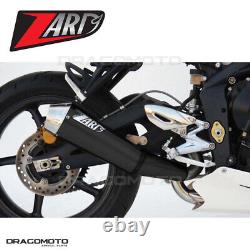 TRIUMPH STREET TRIPLE 675 2007 2008 Bas Pot échappement ZARD CONICAL Noir RC