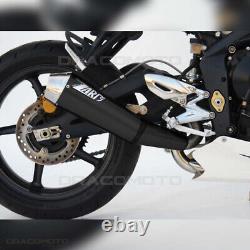 TRIUMPH STREET TRIPLE 675 2007 2008 Bas Pot échappement ZARD CONICAL Noir RC