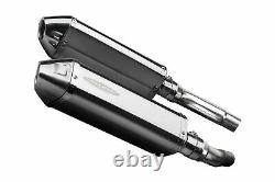 TRIUMPH STREET TRIPLE 675 2007-2012 Echappement Silencieux 320mm Tri-Ovale Inox