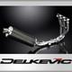 Triumph Street Triple 675 2013-2016 Echappement 3-1 Complet 350mm Ovale Carbone