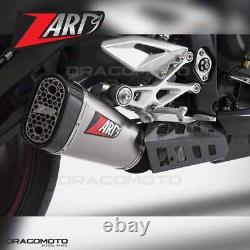 TRIUMPH STREET TRIPLE 765 2017 2018 ZARD echappement Titane Homologué CC ZTP0