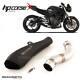 Triumph Street Triple 765 2019 2020 Pot échappement Hp Corse Noir Hydroform Rc