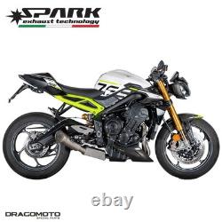 TRIUMPH STREET TRIPLE 765 R ABS 2023-2024 Ligne complet SPARK GTR8824TOM