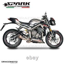 TRIUMPH STREET TRIPLE 765 S R RS 2021-2022 Pot échappement SPARK GRID-O Titan