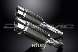 TRIUMPH Street Triple R 2009-2012 Echappement Silencieux 200 Rond Carbone PISTE