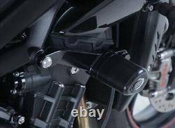 Tampons de protection R&G RACING Aero noir Triumph Street Triple