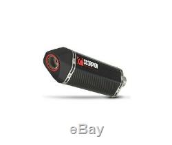 Triumph 675 Street Triple-08/12- Paire De Silencieux Echappement Red Power Carbo