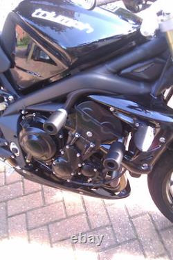 Triumph Street Triple 675 07-17 Cadre Choc Champignons Tongs Avant Plus Bas R7E4