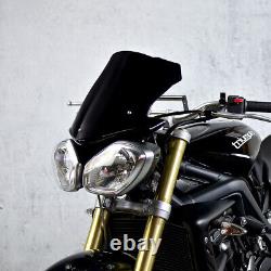 Triumph Street Triple 675 / 2012-2015 Pare-brise Racing Sport Bubble 5 Couleurs
