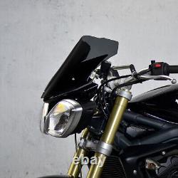 Triumph Street Triple 675 / 2012-2015 Pare-brise Racing Sport Bubble 5 Couleurs