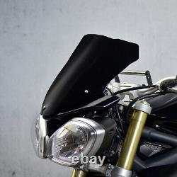 Triumph Street Triple 675 / 2012-2015 Pare-brise Racing Sport Bubble 5 Couleurs
