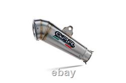 Triumph Street Triple 675 2013-2016 Échappement GPR Slip-On Powercone Evo