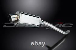 Triumph Street Triple 675 2013-2016 Echappement KIT-Silencieux 225mm Ovale Inox