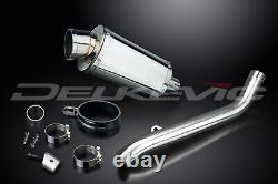 Triumph Street Triple 675 2013-2016 Echappement KIT-Silencieux 225mm Ovale Inox