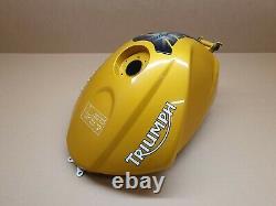 Triumph Street Triple 675 Essence Réservoir, N° Endommagé, Or, Pour 2007 2012