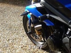 Triumph Street Triple 675 Rx avant & Arrière Axe Choc Champignons Protection S1
