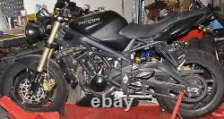 Triumph Street Triple 675 d67ld Bj. 2010-métal papillon clapets